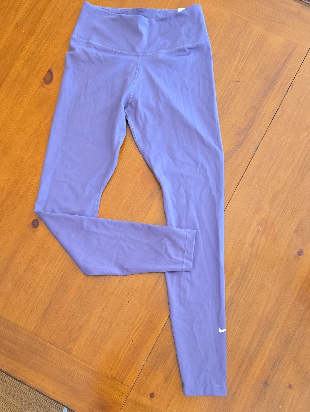 Nike Womens Lavender High-Waist Active Leggings